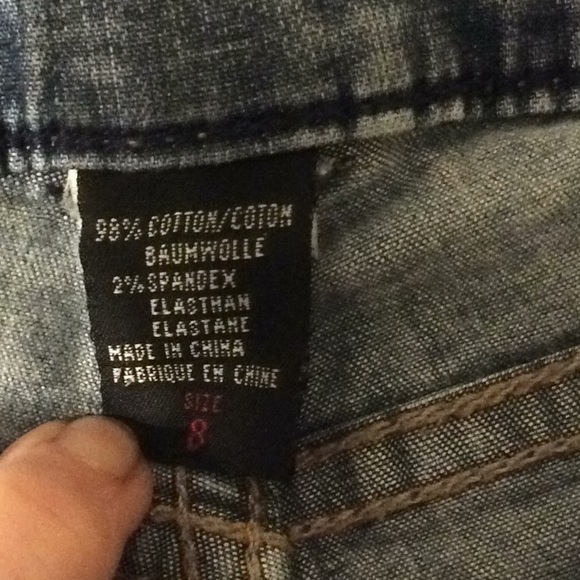 Jag Jeans Capri Size 30 Blue Denim Women shorts - Picture 6 of 6